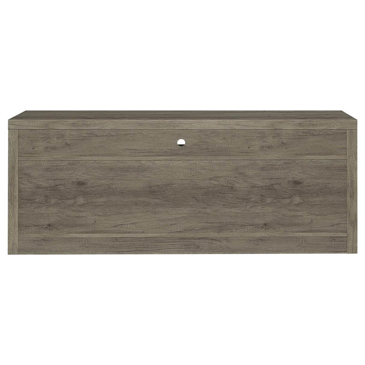 Burke 2-Drawer TV Console Gray Driftwood