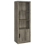 Burke 3-piece Entertainment Center Grey Driftwood