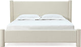 Burke Cottage Cheese King Upholstered Platform Bed by Modus Furniture at Eve Furniture