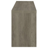 Burke Gray Driftwood 2-Drawer TV Console by Coaster at Eve Furniture