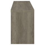 Burke Gray Driftwood 2-Drawer TV Console by Coaster at Eve Furniture