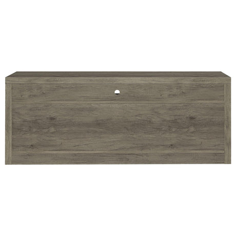 Burke Gray Driftwood 2-Drawer TV Console by Coaster at Eve Furniture
