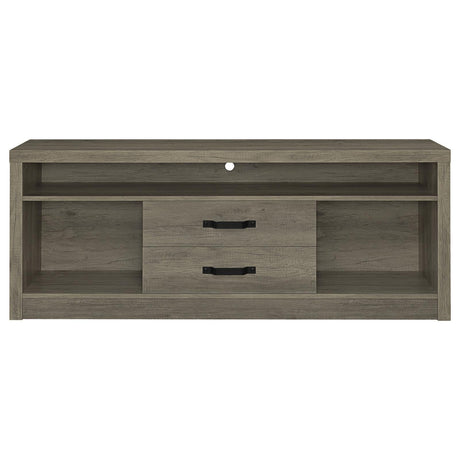 Burke Gray Driftwood 3-piece Entertainment Center by Coaster at Eve Furniture