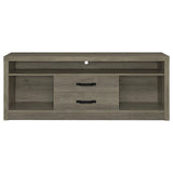 Burke Gray Driftwood 3-piece Entertainment Center by Coaster at Eve Furniture