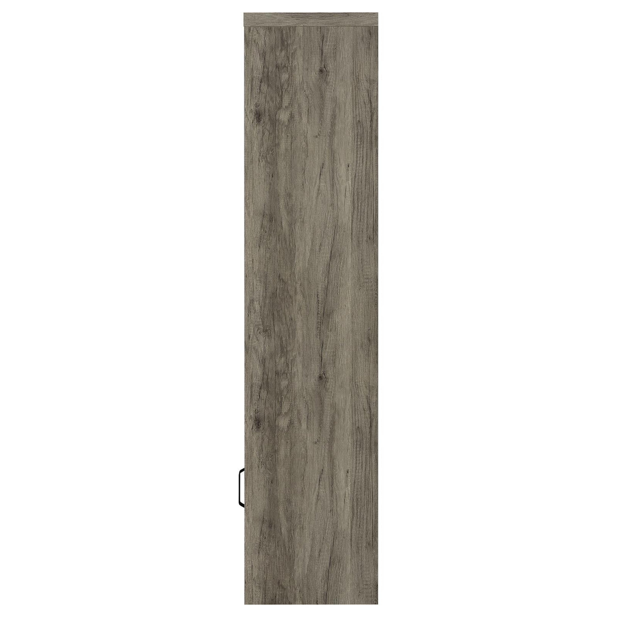 Burke Gray Driftwood 3-Shelf Media Tower With Storage Cabinet by Coaster at Eve Furniture