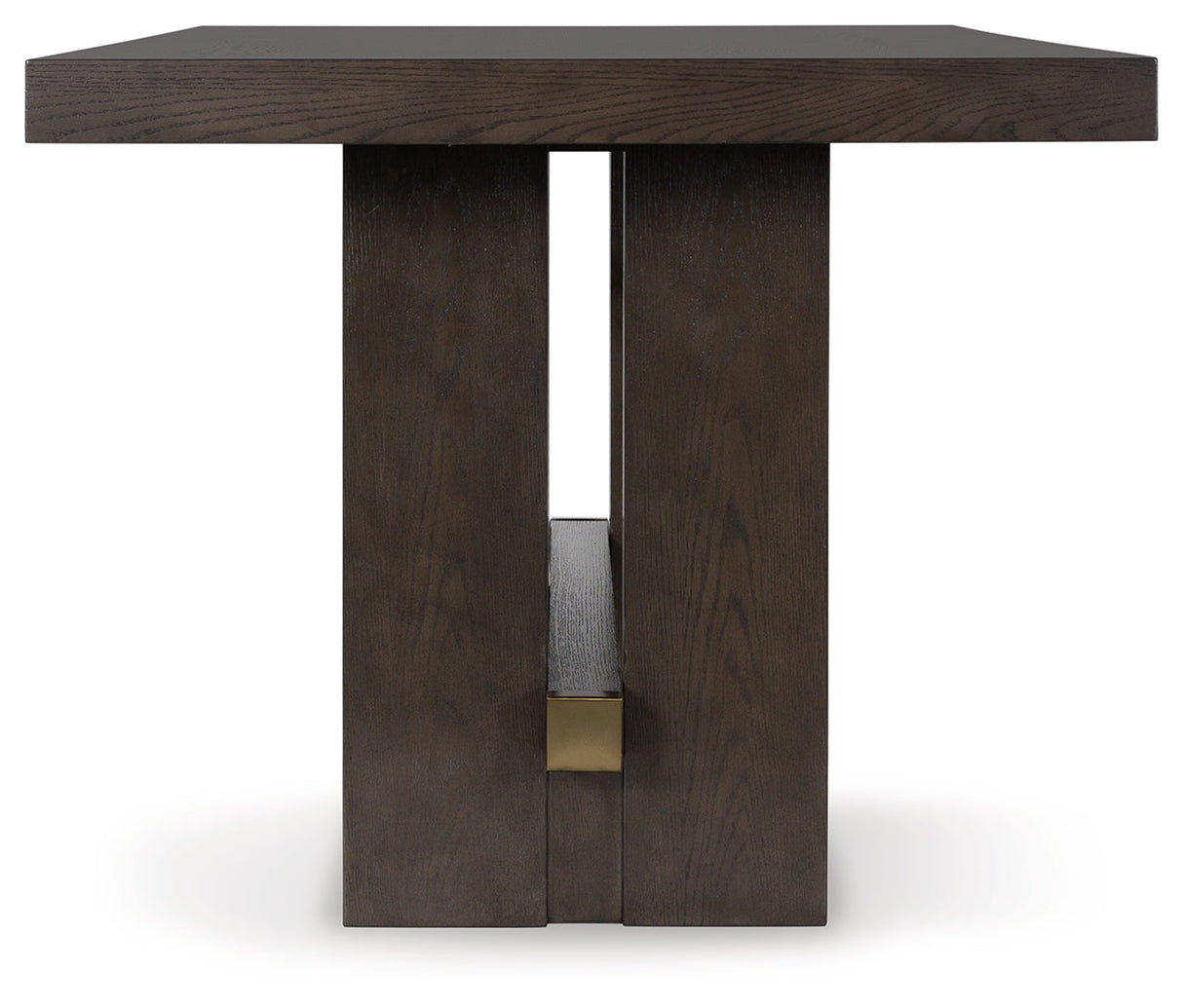 Burkhaus Dark Brown Counter Height Dining Table