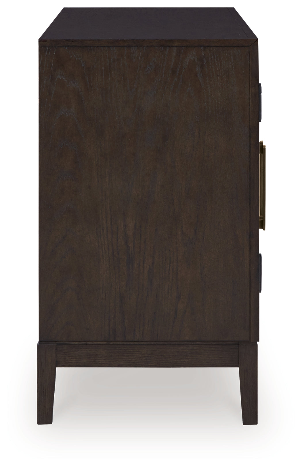 Burkhaus Dark Brown Counter Height Set with Server by Ashley at Eve Furniture