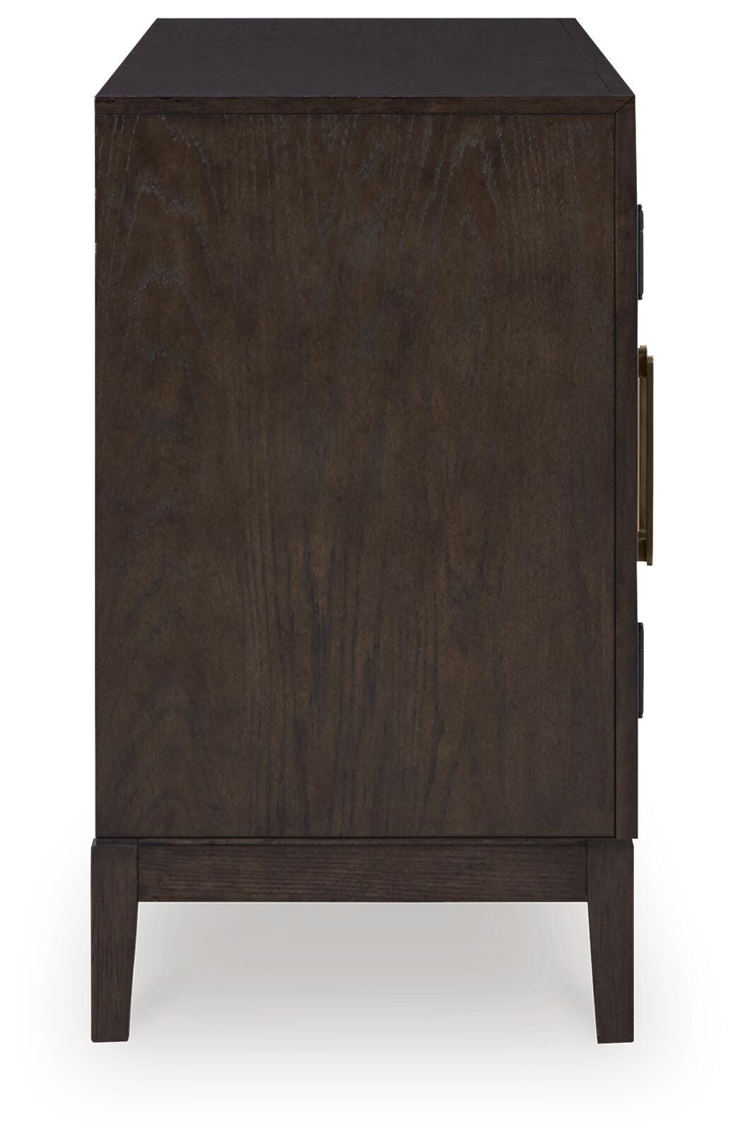 Burkhaus Dark Brown Dining Server by Ashley at Eve Furniture