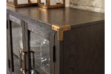 Burkhaus Dark Brown Dining Server by Ashley at Eve Furniture