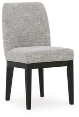 Burkhaus Dark Brown Dining Table and 8 Chairs by Ashley at Eve Furniture