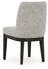 Burkhaus Dark Brown Dining Table and 8 Chairs with Server by Ashley at Eve Furniture