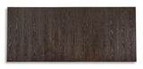 Burkhaus Dark Brown Extendable Dining Set by Ashley at Eve Furniture