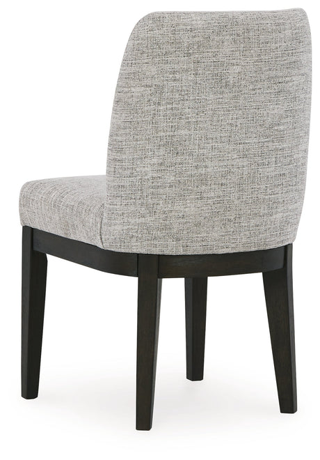 Burkhaus Dining Table and 8 Chairs with Storage by Ashley at Eve Furniture