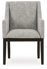 Burkhaus Dining Table and 8 Chairs with Storage by Ashley at Eve Furniture