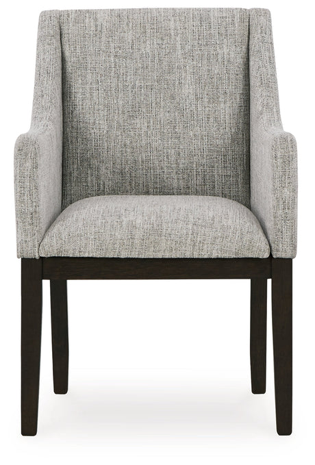 Burkhaus Dining Table and 8 Chairs with Storage by Ashley at Eve Furniture
