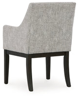 Burkhaus Dining Table and 8 Chairs with Storage by Ashley at Eve Furniture