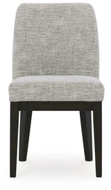 Burkhaus Dining Table and 8 Chairs with Storage by Ashley at Eve Furniture