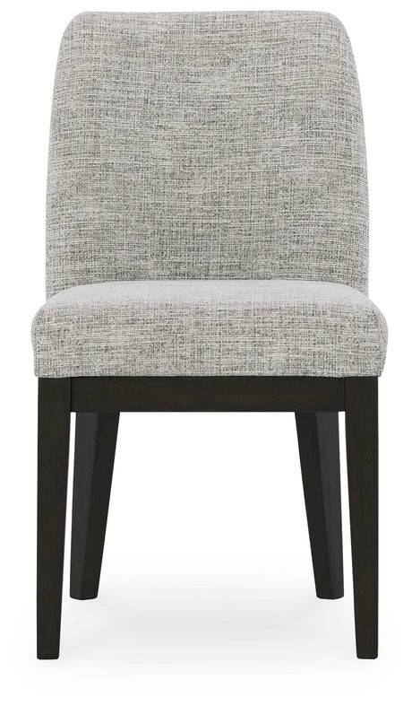 Burkhaus Dining Table and 8 Chairs with Storage by Ashley at Eve Furniture