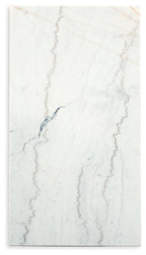 Burkhaus White/Dark Brown Coffee Table by Ashley at Eve Furniture