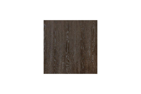 Burkhaus Dark Brown Counter Height Dining Table and 4 Barstools by Ashley at Eve Furniture