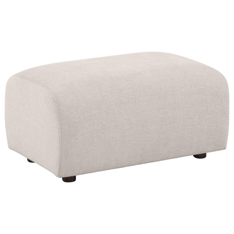 Burnett Ivory 4-piece Chenille Upholstered Sofa Set by Coaster at Eve Furniture