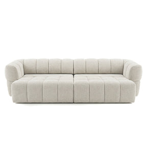 Burntwood Light Brown Chenille PWR Slider Sofa by Ashcroft Furniture at Eve Furniture