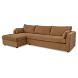 Burrow Ginger Sleeper Sectional With Left Storage Chaise by Moe's Home at Eve Furniture