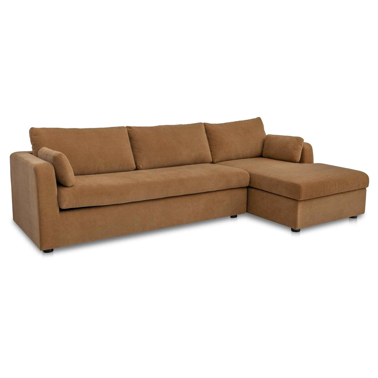 Burrow Ginger Sleeper Sectional With Right Storage Chaise by Moe's Home at Eve Furniture