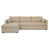 Burrow Sand Sleeper Sectional With Left Storage Chaise