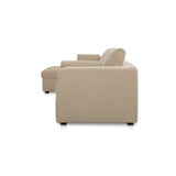 Burrow Sand Sleeper Sectional With Left Storage Chaise by Moe's Home at Eve Furniture