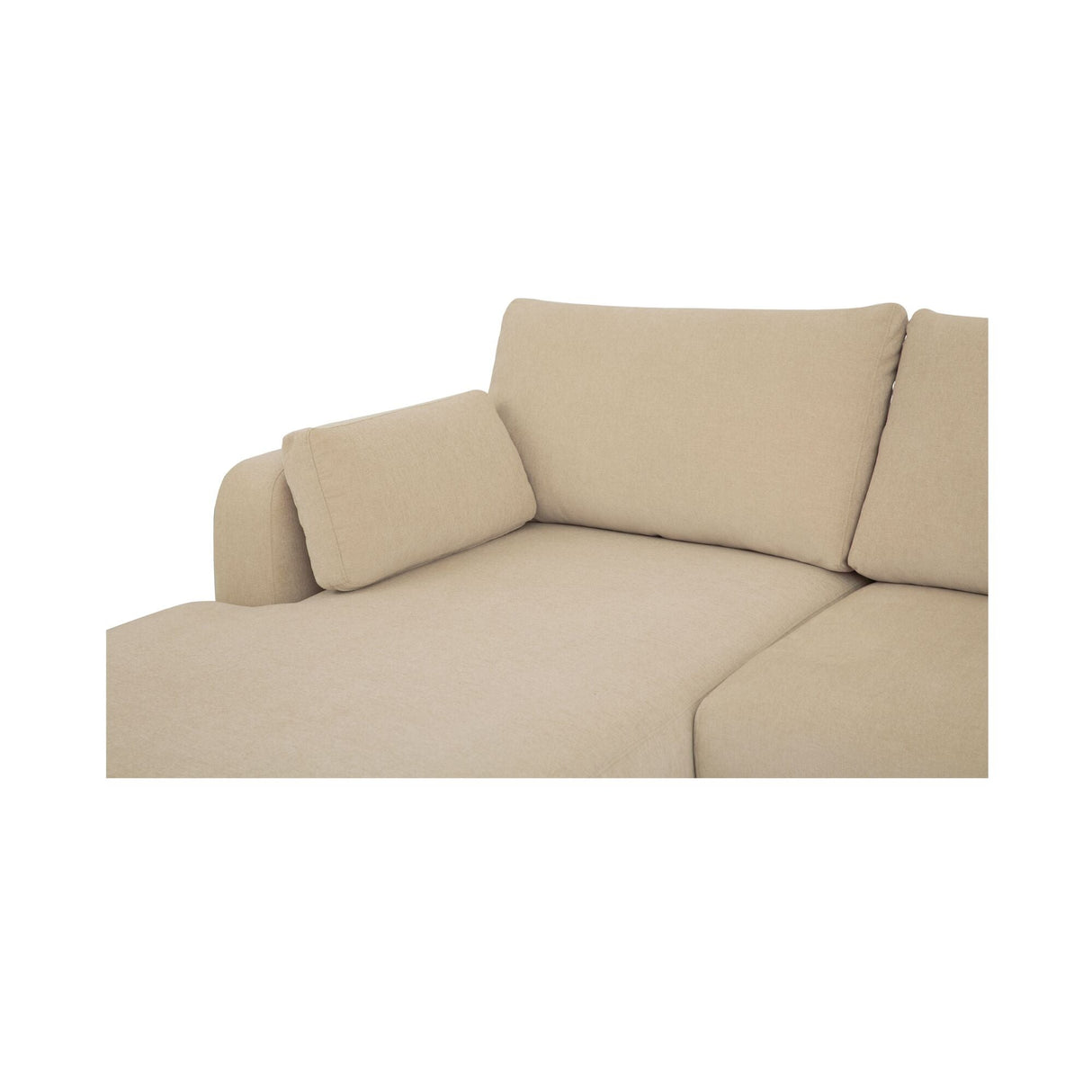 Burrow Sand Sleeper Sectional With Left Storage Chaise by Moe's Home at Eve Furniture