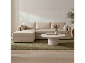 Burrow Sand Sleeper Sectional With Left Storage Chaise
