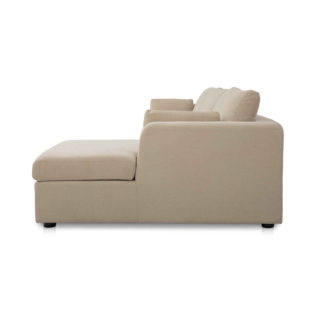 Burrow Sand Sleeper Sectional With Right Storage Chaise by Moe's Home at Eve Furniture