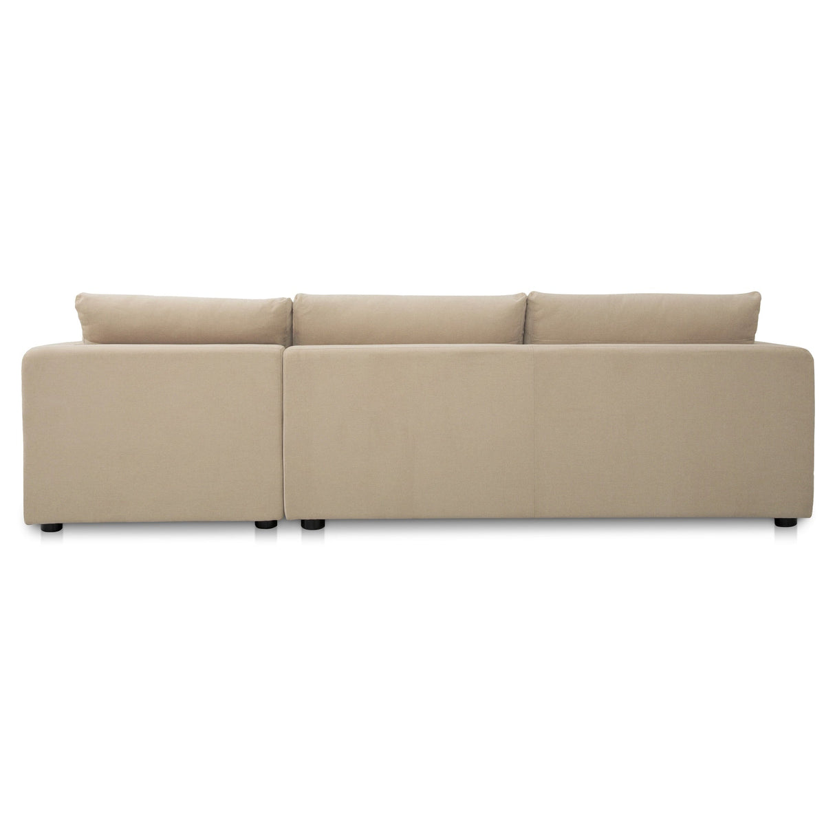 Burrow Sand Sleeper Sectional With Right Storage Chaise by Moe's Home at Eve Furniture