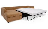 Burrow Sleeper Sectional With Storage Chaise Ginger by Moe's Home at Eve Furniture
