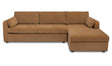 Burrow Sleeper Sectional With Storage Chaise Ginger by Moe's Home at Eve Furniture