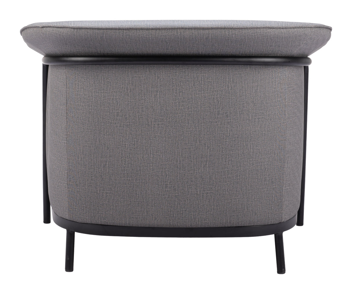 Burry Slate Gray Accent Chair by Zuomod at Eve Furniture