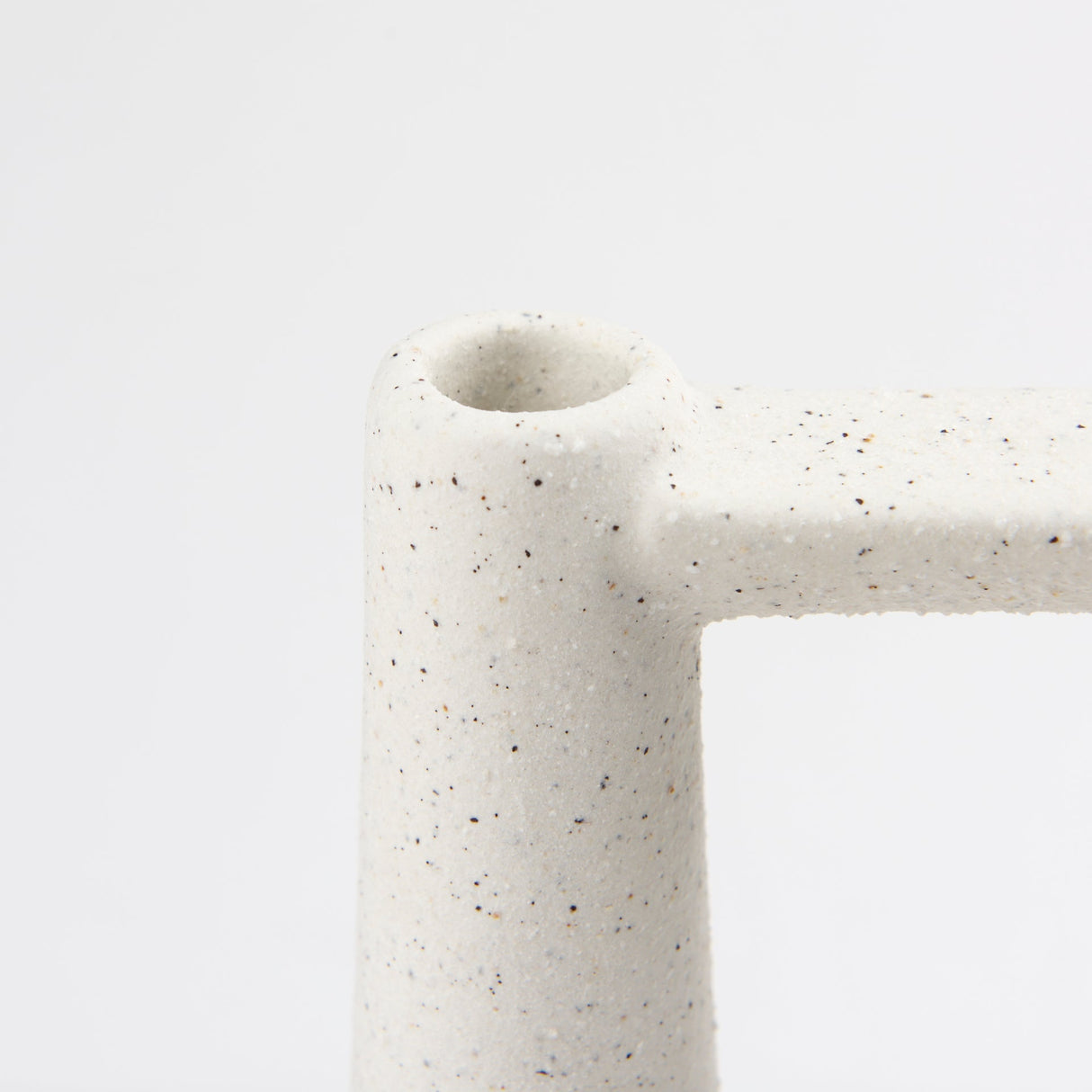 Burton 11.6H Medium White and Black Ceramic Jug Vase by Mercana at Eve Furniture