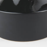 Burton 13.1H Large Glossy and Matte Black Ceramic Jug Vase by Mercana at Eve Furniture