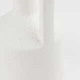Burton 14.2H Medium White Ceramic Jug Vase by Mercana at Eve Furniture