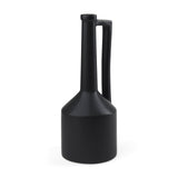 Burton 17.1H Large Matte Black Ceramic Jug Vase by Mercana at Eve Furniture