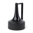 Burton Large Glossy and Matte Black Ceramic Jug Vase by Mercana at Eve Furniture
