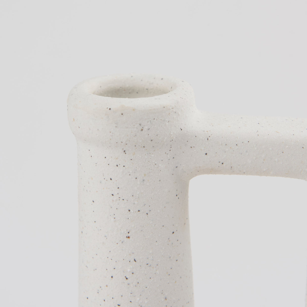 Burton Large White Ceramic Jug Vase by Mercana at Eve Furniture