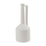 Burton Large White Ceramic Jug Vase by Mercana at Eve Furniture