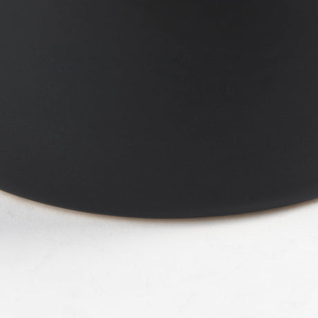 Burton Medium White and Black Ceramic Jug Vase by Mercana at Eve Furniture
