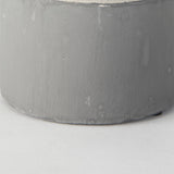 Burton Small Two Tone Gray Ceramic Jug Vase by Mercana at Eve Furniture