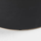 Burton Small White and Black Ceramic Jug Vase by Mercana at Eve Furniture