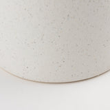 Burton Small White Ceramic Jug Vase by Mercana at Eve Furniture