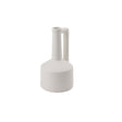 Burton Small White Ceramic Jug Vase by Mercana at Eve Furniture