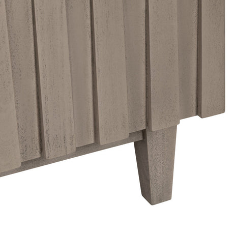 Butler Tan Four-Door Sideboard by Crestview at Eve Furniture